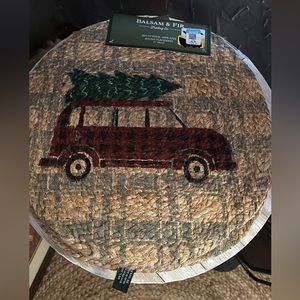 New!! Balsam Fir Christmas Placemat Set (4)